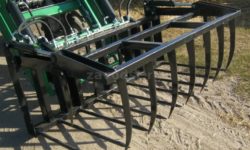 Вилы с захватом для силоса на рамку EURO